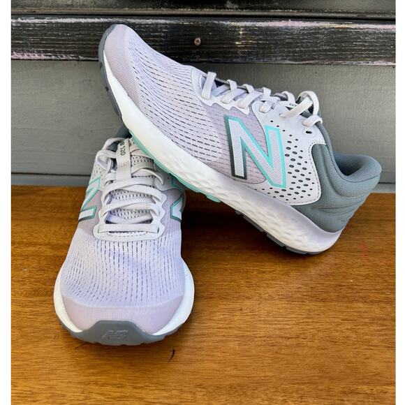 New Balance 520 v7 Women’s Running Shoes Gray Mint Size 8.5 Athletic - Picture 6 of 8